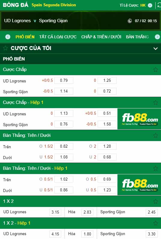 fb88-kèo nhà cái Logrones vs Sporting Gijon