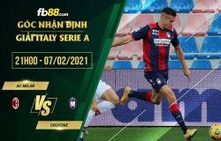 fb88-soi kèo AC Milan vs Crotone