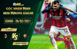 fb88-soi kèo AC Milan vs Crvena Zvezda