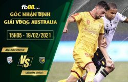 fb88-soi kèo Adelaide United vs Central Coast