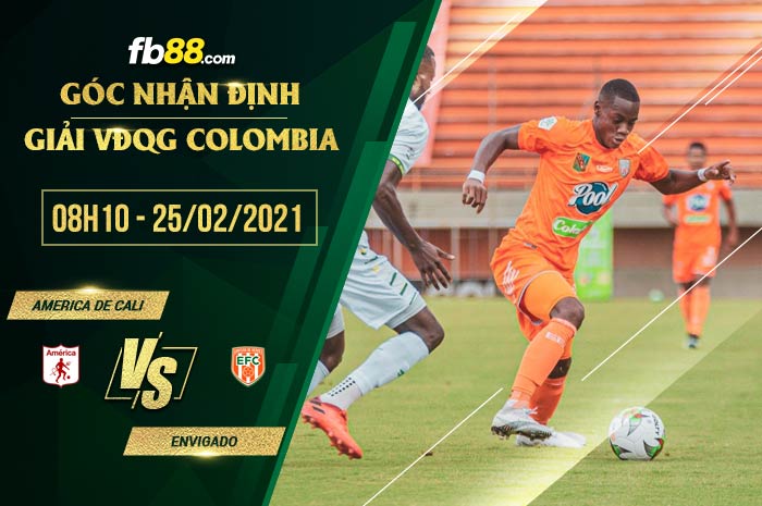 fb88-soi kèo America De Cali vs Envigado