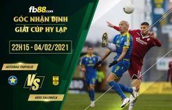 fb88-soi kèo Asteras Tripolis vs Aris Salonica