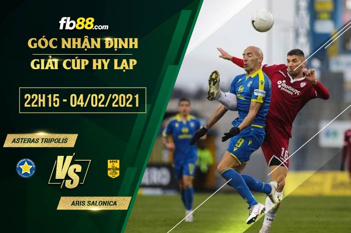 fb88-soi kèo Asteras Tripolis vs Aris Salonica