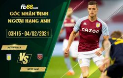 fb88-soi kèo Aston Villa vs West Ham