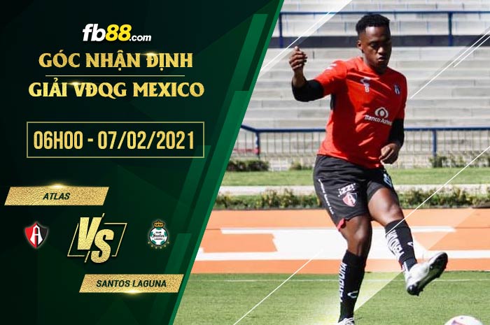 fb88-soi kèo Atlas vs Santos Laguna