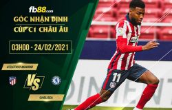 fb88-soi kèo Atletico Madrid vs Chelsea