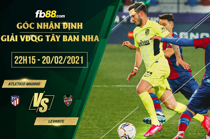 fb88-soi kèo Atletico Madrid vs Levante