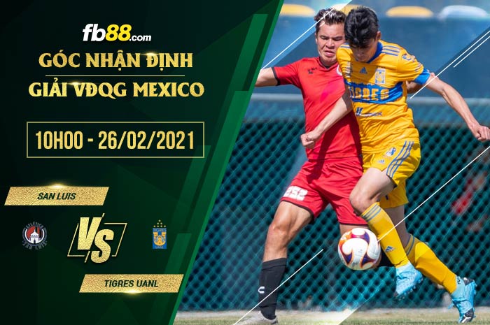 fb88-kèo nhà cái Atletico San Luis vs Tigres UANL