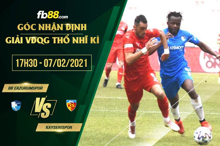 fb88-soi kèo BB Erzurumspor vs Kayserispor