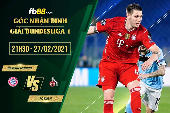 fb88-soi kèo Bayern Munich vs Koln