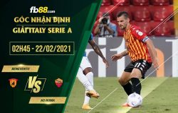 fb88-soi kèo Benevento vs Roma