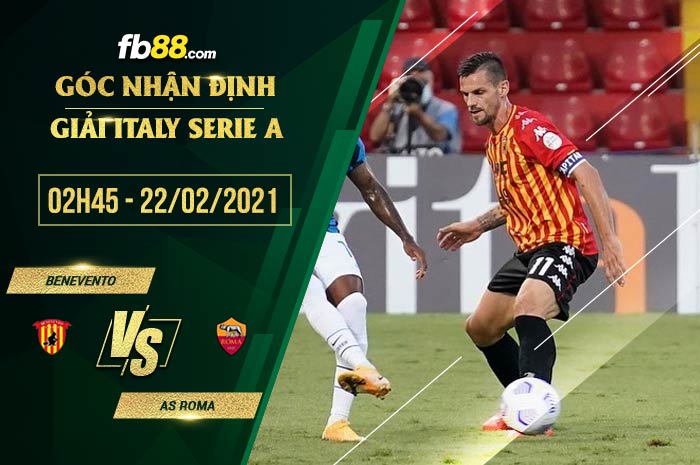 fb88-soi kèo Benevento vs Roma