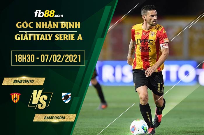 fb88-soi kèo Benevento vs Sampdoria