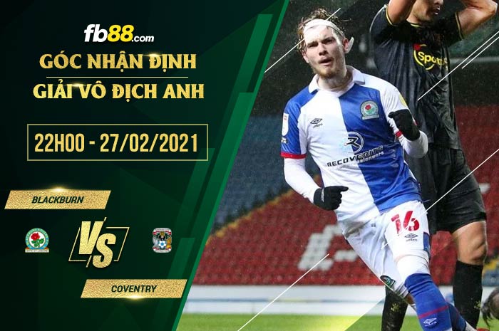 fb88-soi kèo Blackburn vs Coventry