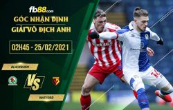 fb88-soi kèo Blackburn vs Watford