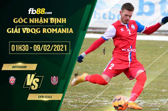 fb88-soi kèo Botosani vs Cluj