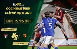 fb88-soi kèo Bournemouth vs Watford