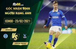 fb88-soi kèo Brighton vs Crystal Palace