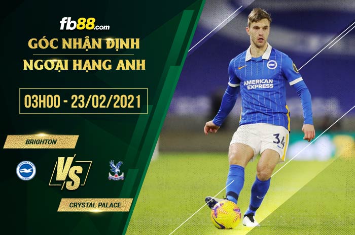 fb88-soi kèo Brighton vs Crystal Palace