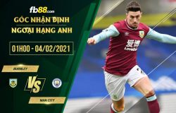 fb88-soi kèo Burnley vs Man City