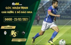 fb88-soi kèo CD Feirense vs Academica Coimbra