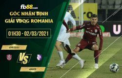 fb88-soi kèo CFR Cluj vs Arges