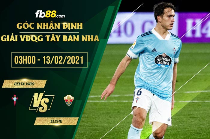 fb88-soi kèo Celta Vigo vs Elche