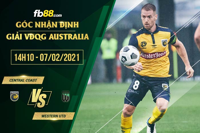 fb88-soi kèo Central Coast vs Western United