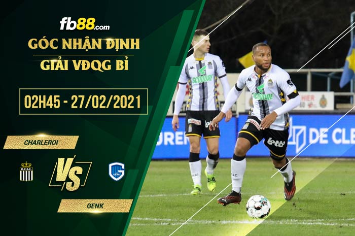 fb88-soi kèo Charleroi vs Genk
