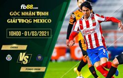 fb88-soi kèo Chivas vs Pumas UNAM