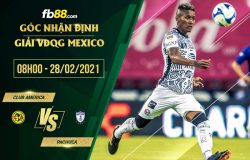 fb88-soi kèo Club America vs Pachuca