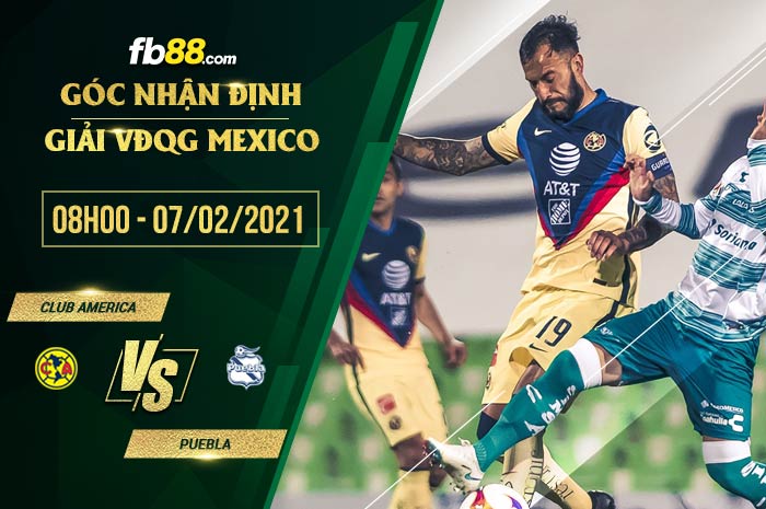 fb88-soi kèo Club America vs Puebla