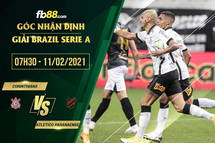 fb88-nhận định kèo bóng đá Corinthians vs Atletico Paranaense