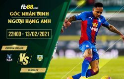 fb88-soi kèo Crystal Palace vs Burnley
