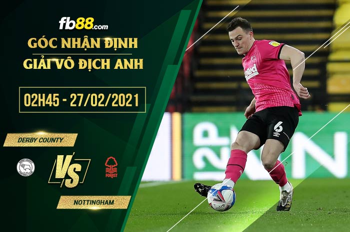 fb88-soi kèo Derby County vs Nottingham