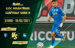 fb88-soi kèo Empoli vs Pescara