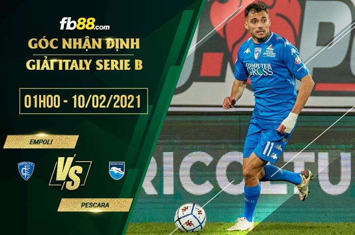 fb88-soi kèo Empoli vs Pescara
