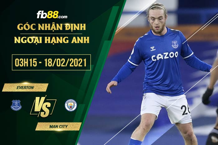fb88-soi kèo Everton vs Man City
