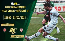 fb88-soi kèo Fatih Karagumruk vs Gazisehir Gaziantep