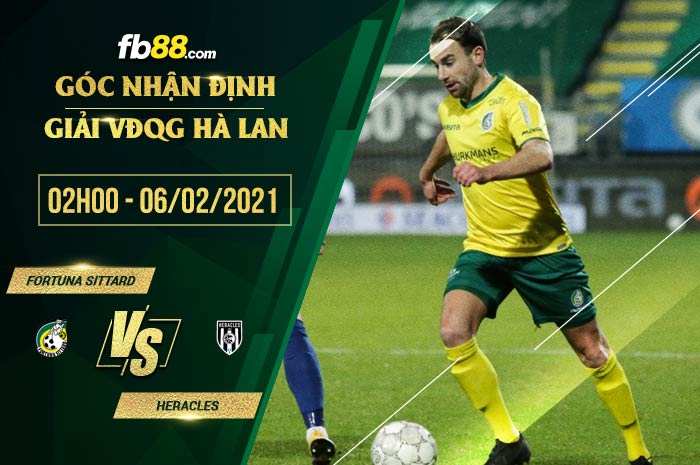 fb88-soi kèo Fortuna Sittard vs Heracles
