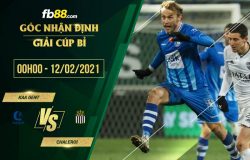 fb88-soi kèo Gent vs Charleroi