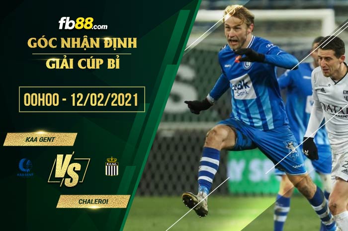 fb88-soi kèo Gent vs Charleroi
