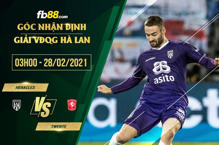 fb88-soi kèo Heracles vs Twente