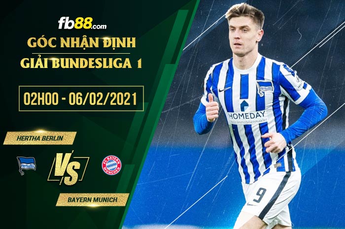 fb88-soi kèo Hertha Berlin vs Bayern Munich