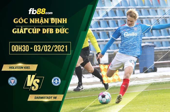 fb88-soi kèo Holstein Kiel vs Darmstadt