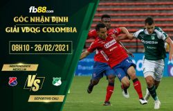 fb88-soi kèo Independiente Medellin vs Deportivo Cali