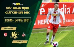 fb88-soi kèo Jahn Regensburg vs Koln