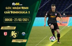 fb88-phong độ thi đấu Jahn Regensburg vs Paderborn