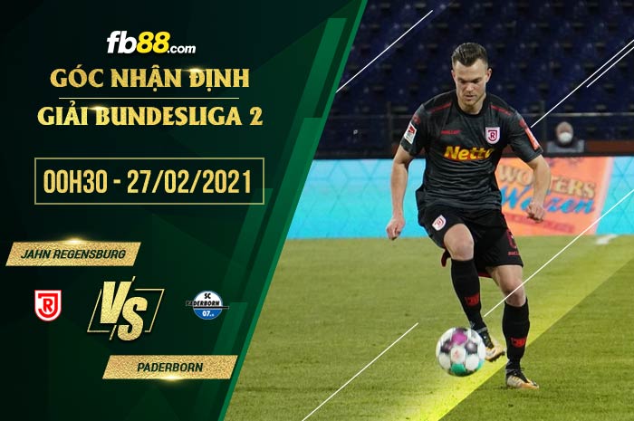 fb88-phong độ thi đấu Jahn Regensburg vs Paderborn