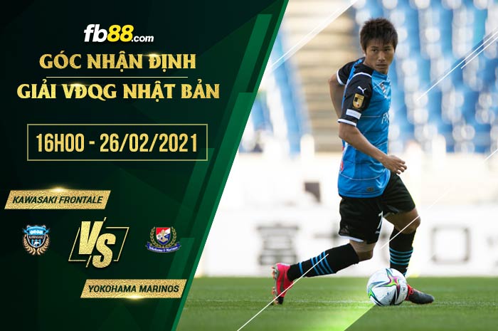 fb88-soi kèo Kawasaki Frontale vs Yokohama Marinos